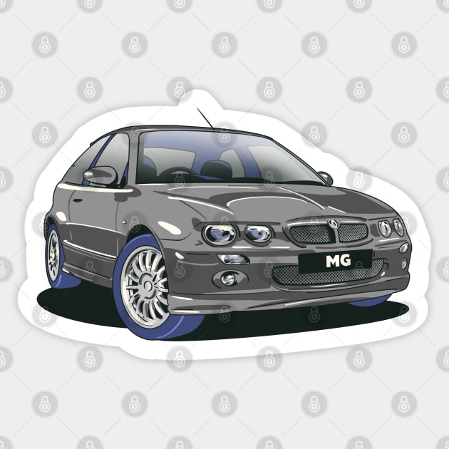 MG ZR Sticker by Webazoot